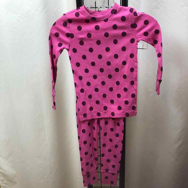 Gap Pink Dotted Child Size 6 Girl's Pajamas