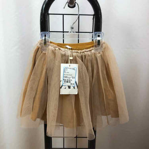 Zara Brown Solid Child Size 18-24 m Girl's Skirt