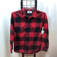 Old Navy Red Checkered Child Size 10/12 Boy's Shirt