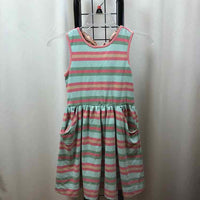 Matilda Jane Baby Blue Stripe Child Size 10 Girl's Dress