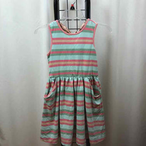 Matilda Jane Baby Blue Stripe Child Size 10 Girl's Dress