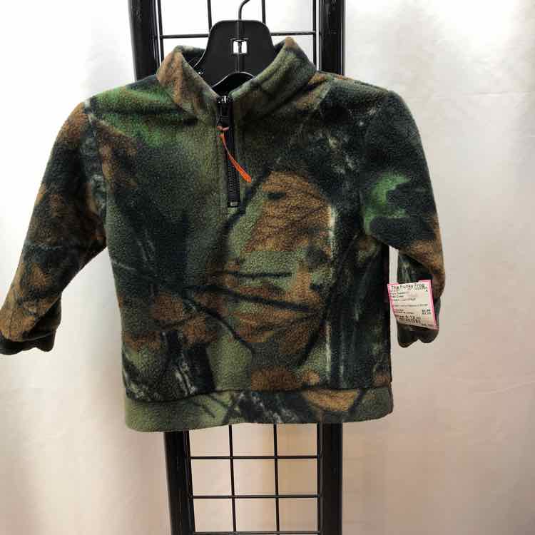 Trail Crest Green Camoflage Child Size 6-12 m Boy's Sweatshirt