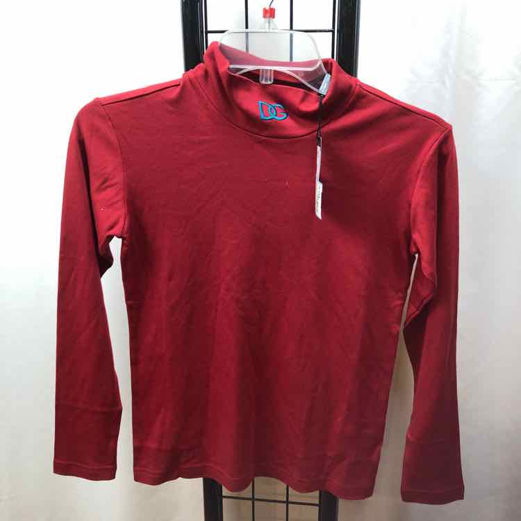 Dolce & Gabbana Red Logo Child Size 10 Girl's Shirt