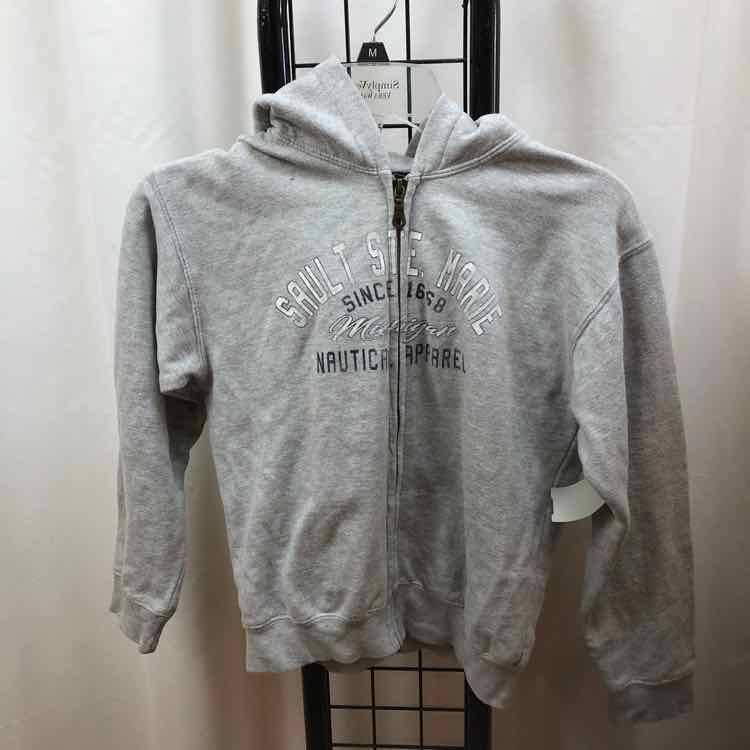 Praire Mountain Gray Graphic Child Size 10/12 Boy's Sweatshirt