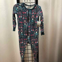 Tea Blue Patch Child Size 12-18 m Girl's Pajamas