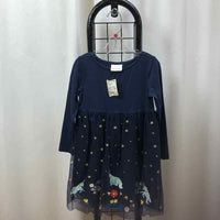 Hanna Andersson Navy Stars Child Size 5 Girl's Dress