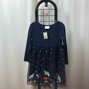 Hanna Andersson Navy Stars Child Size 5 Girl's Dress