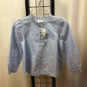 Crew Cuts Blue Stripe Child Size 6/7 Girl's Shirt