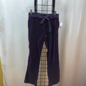 Janie and Jack Purple Solid Child Size 8 Girl's Pants