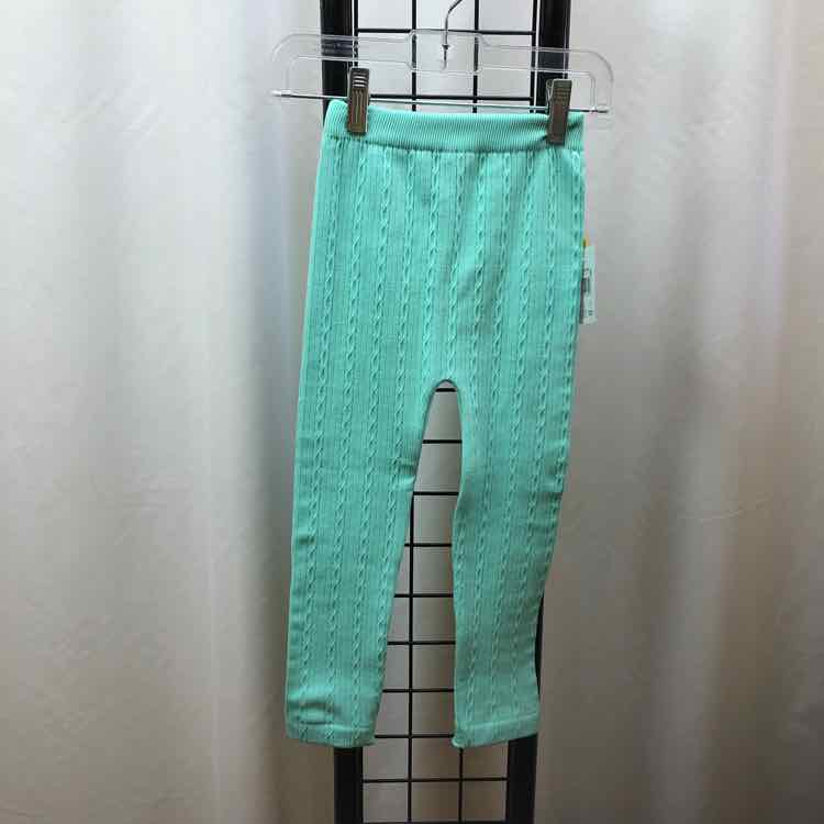 Falls Creek Baby Blue Solid Child Size 3 Girl's Leggings
