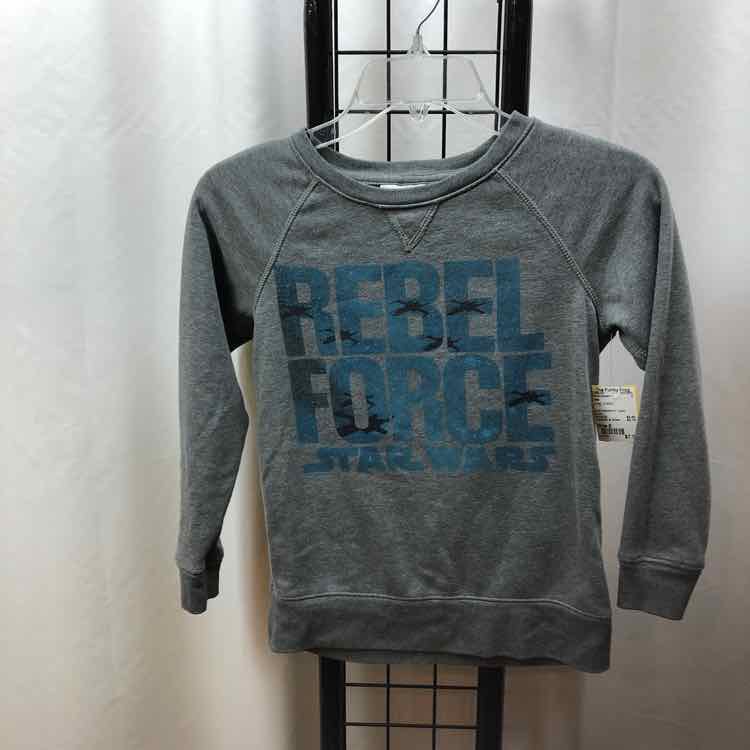 Gap Gray Graphic Child Size 8 Boy's Sweatshirt