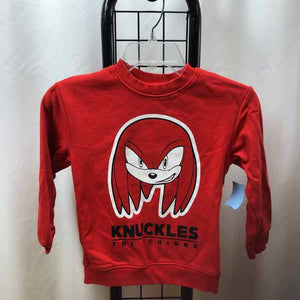 H & M Red Character Child Size 6/7 Boy's Sweatshirt
