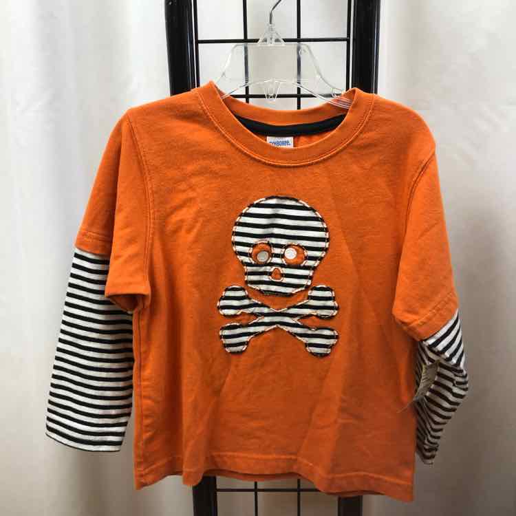 Gymboree Orange Halloween Child Size 3 Boy's Shirt
