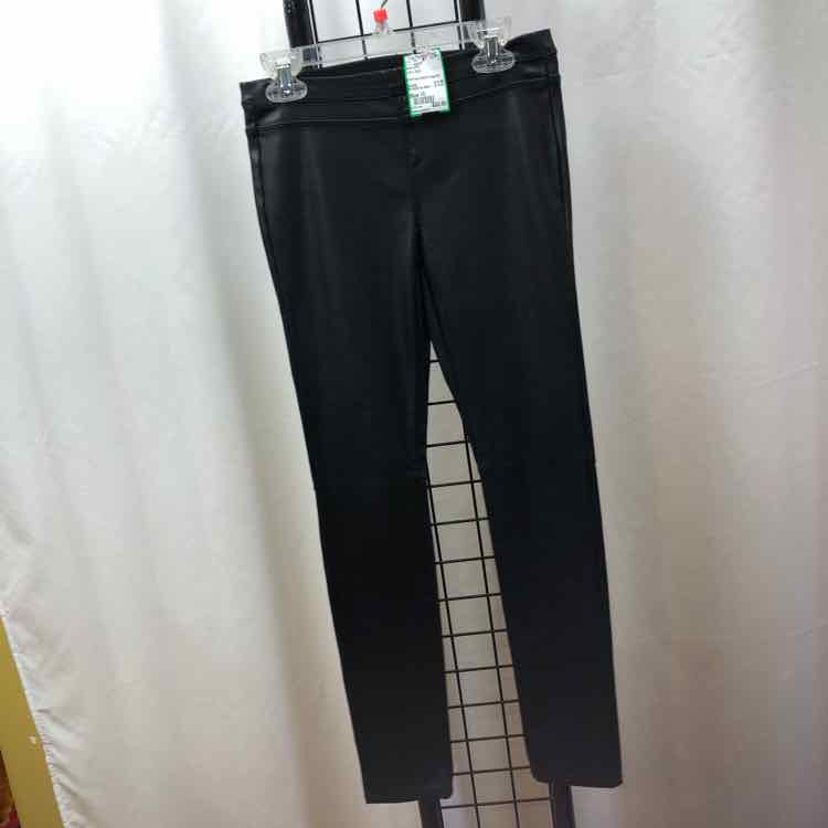 Blank NYC Black Solid Child Size 10 Girl's Leggings