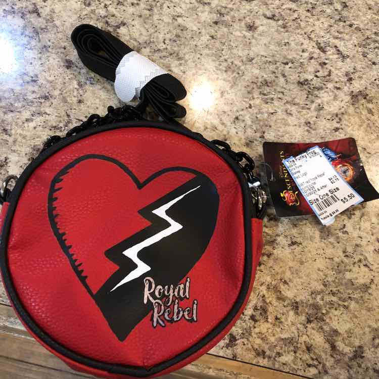 Disney Red Logo Child Size One Size Girl's Purse