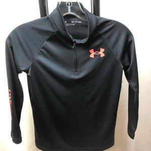 Under Armour Black Logo Child Size 6/7 Boy's Shirt