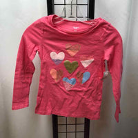 Carter's Pink Hearts Child Size 7 Girl's Shirt
