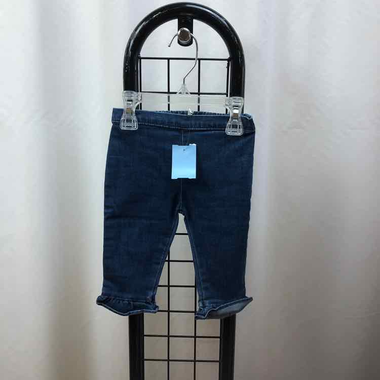 Janie and Jack Denim Solid Child Size 6-12 m Girl's Jeans