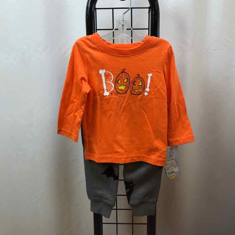 Cat & Jack Orange Halloween Child Size 12 m Boy's Outfit