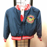 Wonder Woman Navy Logo Child Size 2 Girl's Jacket/Blazer
