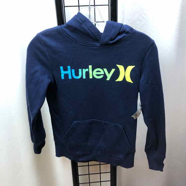 Hurley Navy Logo Child Size 7/8 Boy's Sweatshirt