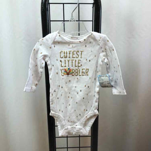 just one you White Dotted Child Size 6 m Girl's Shirt