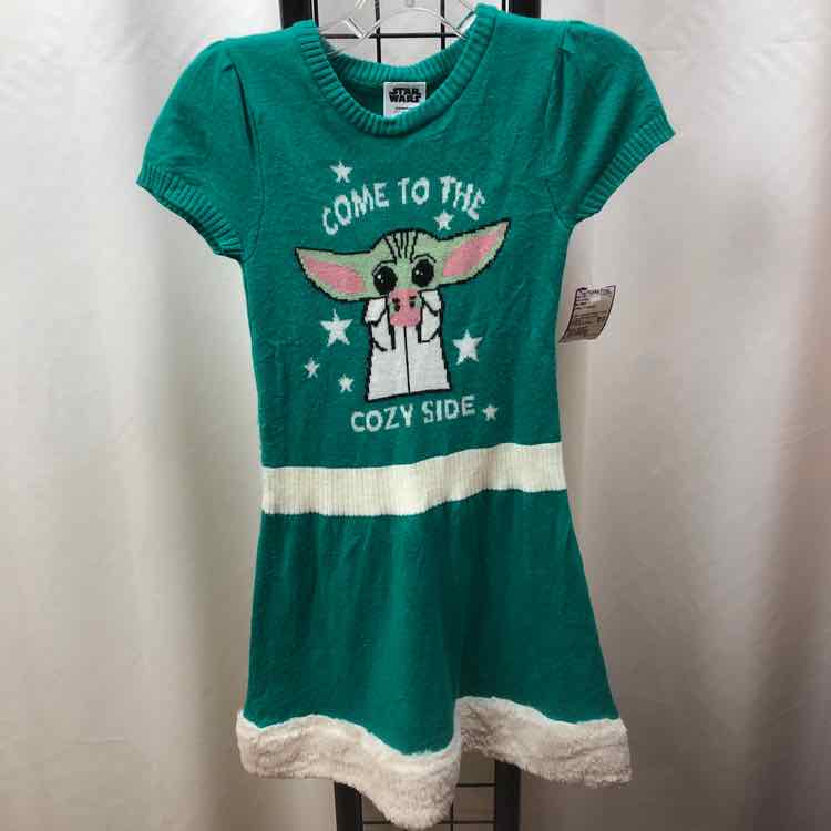 Star Wars Green Character Child Size 6/6X Girl's Dress