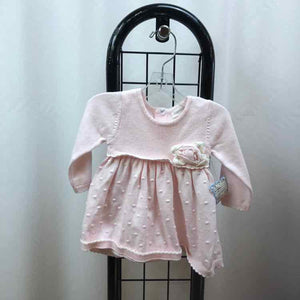 Clasix beginnings Pink Solid Child Size 3 m Girl's Dress