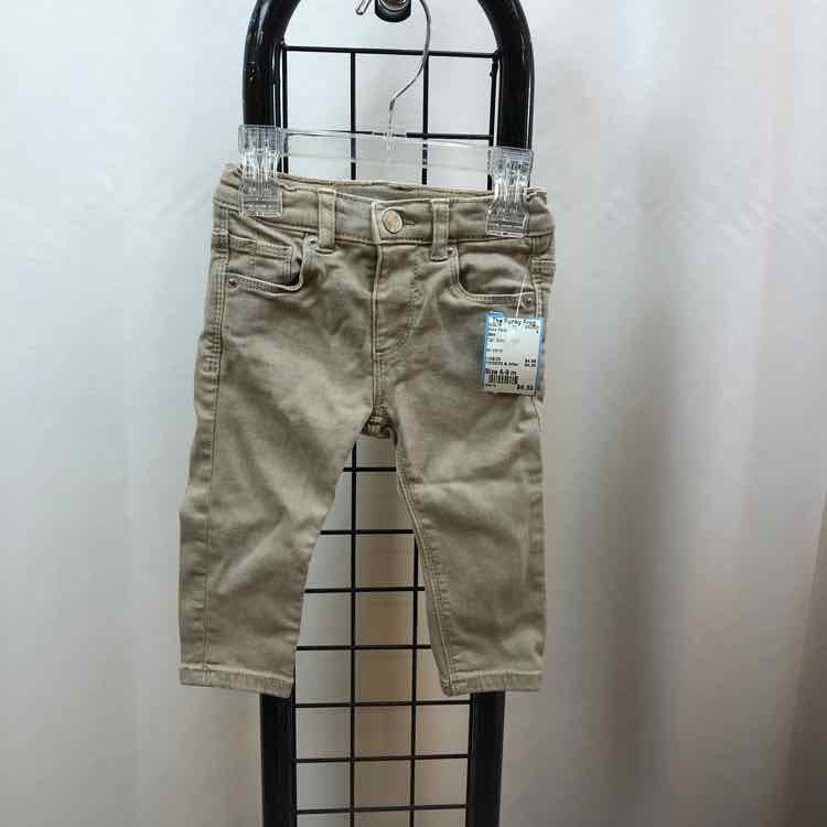 Zara Tan Solid Child Size 6-9 m Boy's Pants