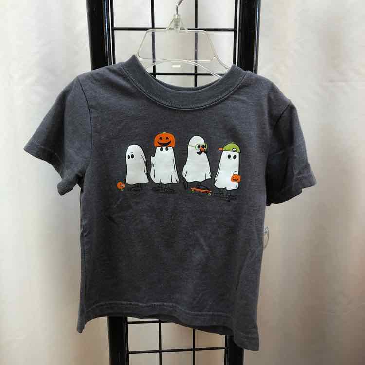 Wonder Nation Gray Halloween Child Size 18 m Boy's Shirt