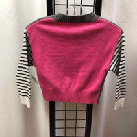 Mayoral Gray Graphic Child Size 4 Girl's Sweater
