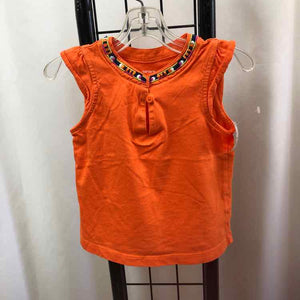 Carter's Orange Solid Child Size 3 Girl's Shirt