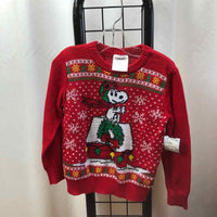 jumping beans Red Christmas Child Size 4 Boy's Sweater