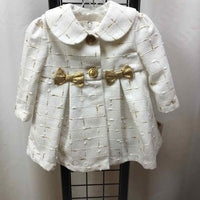 Bonnie Baby White Plaid Child Size 0-3 m Girl's Dress