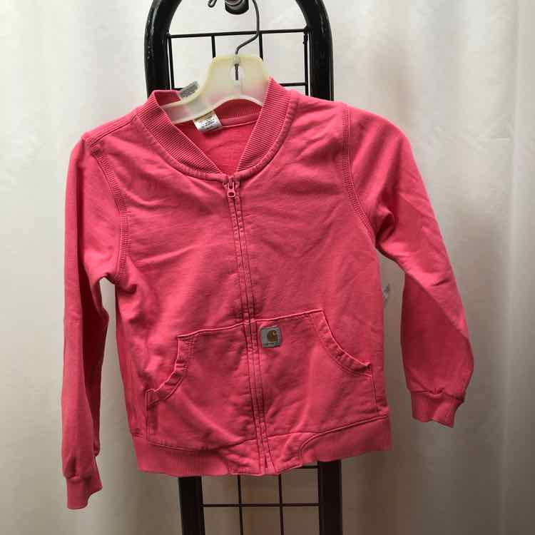 Carhartt Pink Solid Child Size 4 Girl's Sweatshirt
