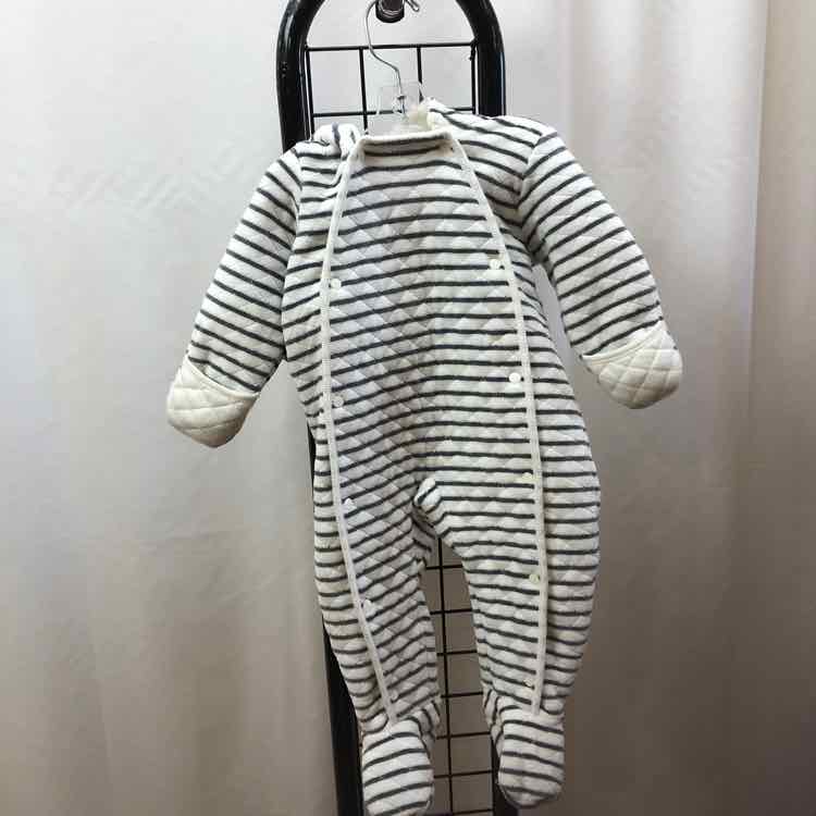 White Stripe Child Size 9 m Boy's Outerwear