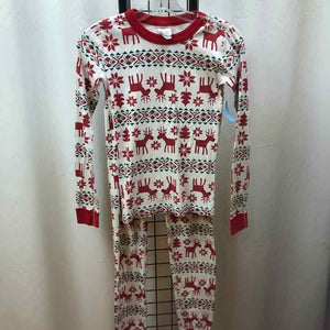 Hanna Andersson White Christmas Child Size 12 Girl's Pajamas