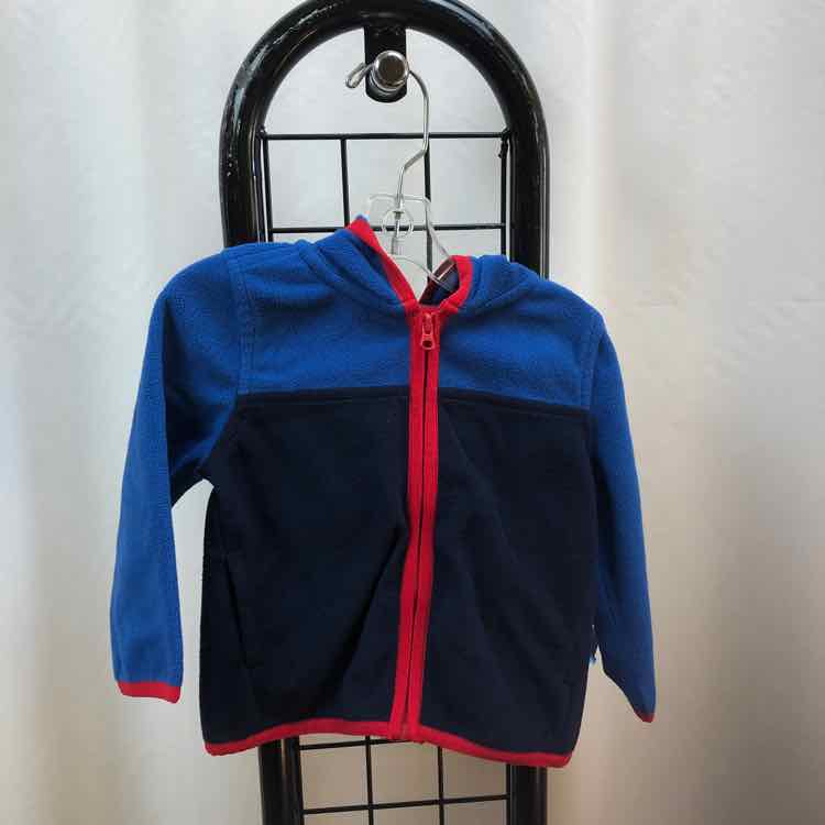 Oshkosh Blue Solid Child Size 6-9 m Boy's Sweatshirt