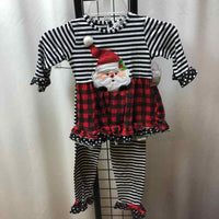 Rare Editions Black Christmas Child Size 6 Girl's Outfit