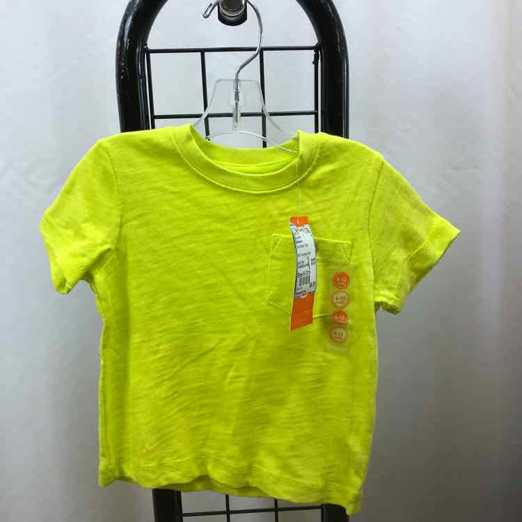 Gymboree Lime Green Solid Child Size 6-12 m Boy's Shirt