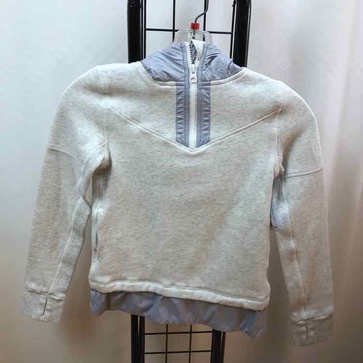 Ivivva Gray Heathered Child Size 7 Girl's Sweatshirt