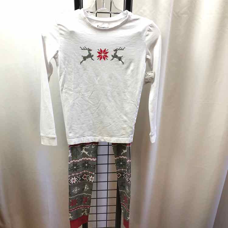 Pajamagram White Christmas Child Size 12 Girl's Pajamas