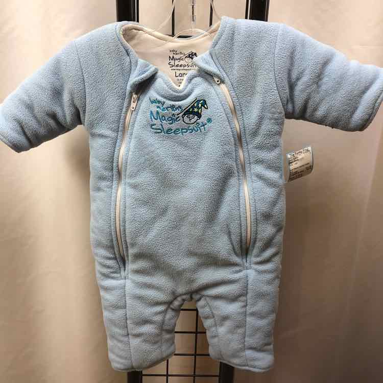 Magic Merlin Blue Logo Child Size 6-9 m Boy's Pajamas