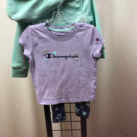 Champion Baby Blue Logo Child Size 18 m Girl's Jogging Suit
