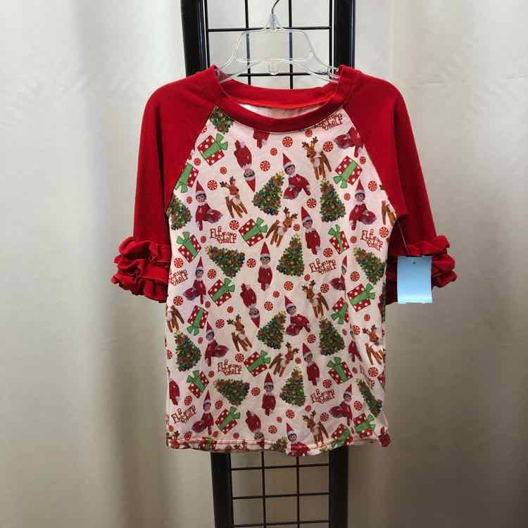 Pink Christmas Child Size 4 Girl's Dress