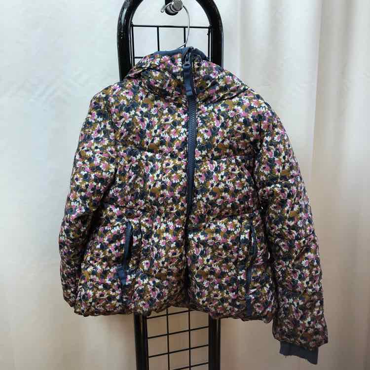 All in Motion Navy Floral Child Size 4/5 Girl's Outerwear