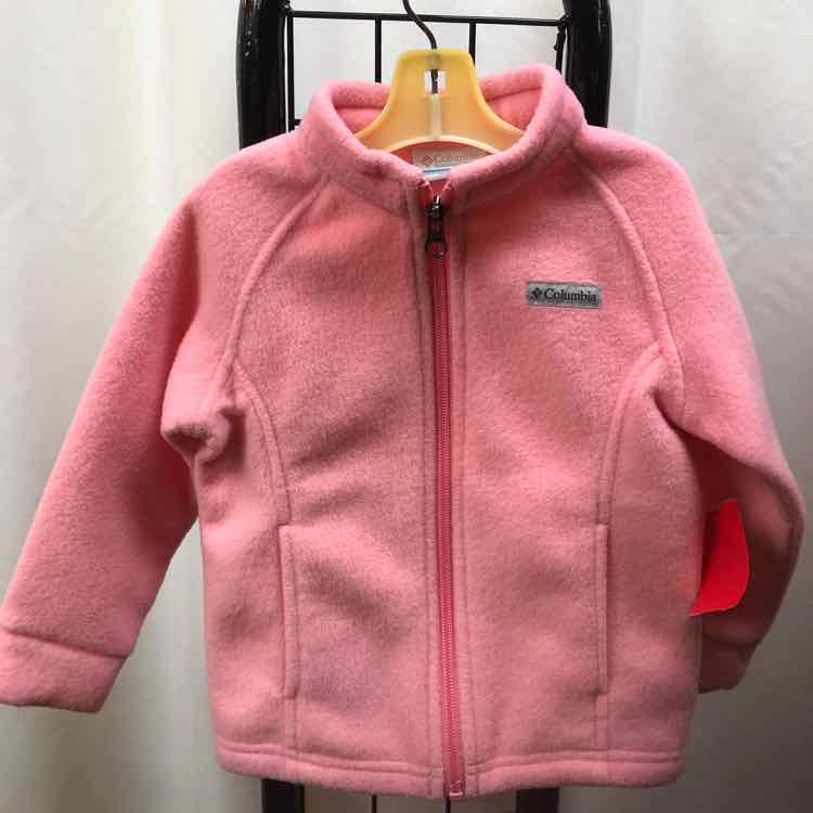 Columbia Pink Solid Child Size 18-24 m Girl's Sweatshirt
