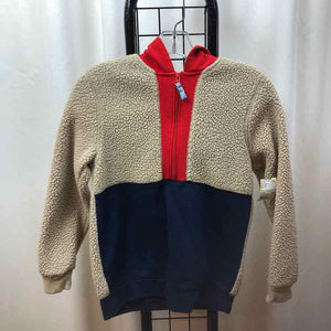 Cat & Jack Brown Solid Child Size 8/10 Boy's Sweatshirt