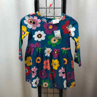 Hanna Andersson Blue Floral Child Size 4 Girl's Dress