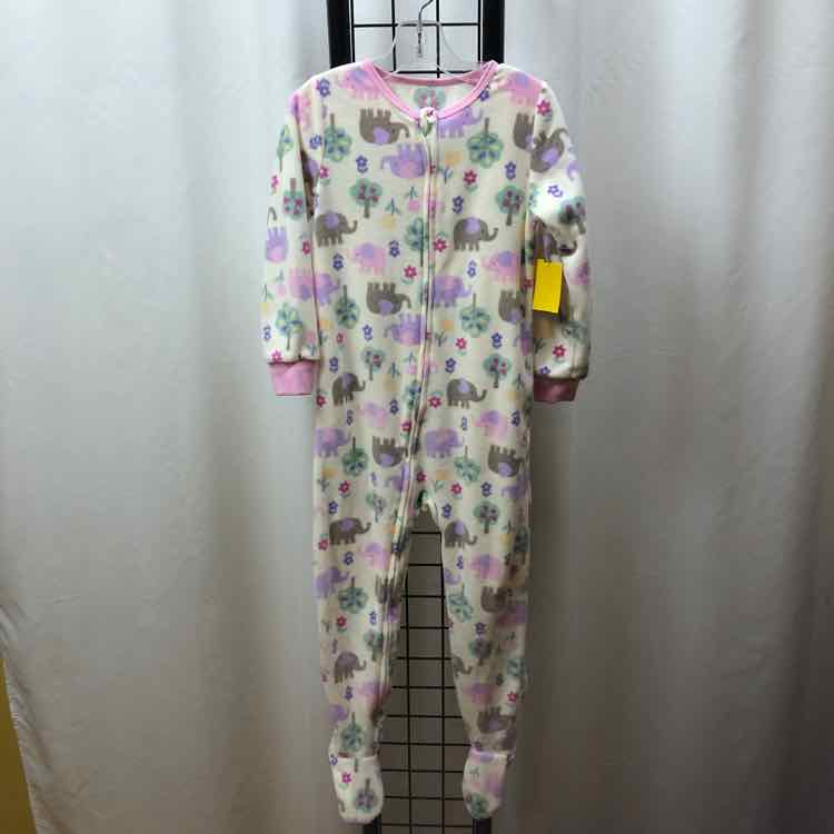 kids headquarters White Patterned Child Size 5 Girl's Pajamas